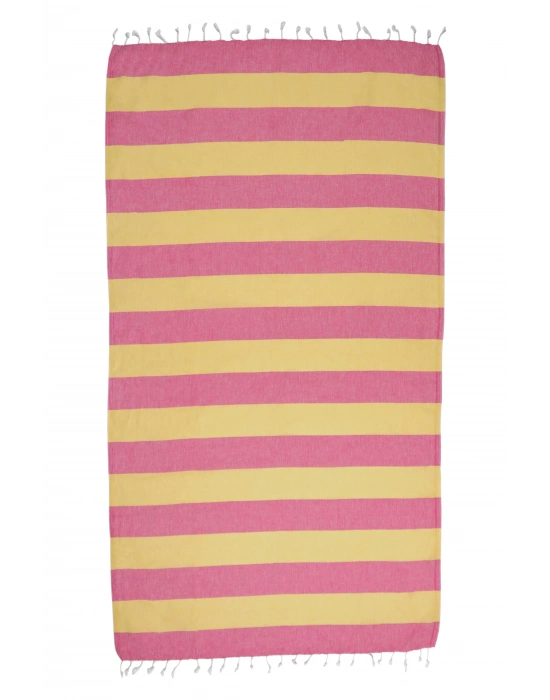 Clotho Pembe & Sarı Peshtemal