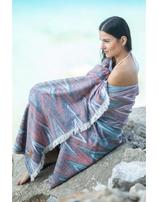 Konik Kırmızı Peshtemal