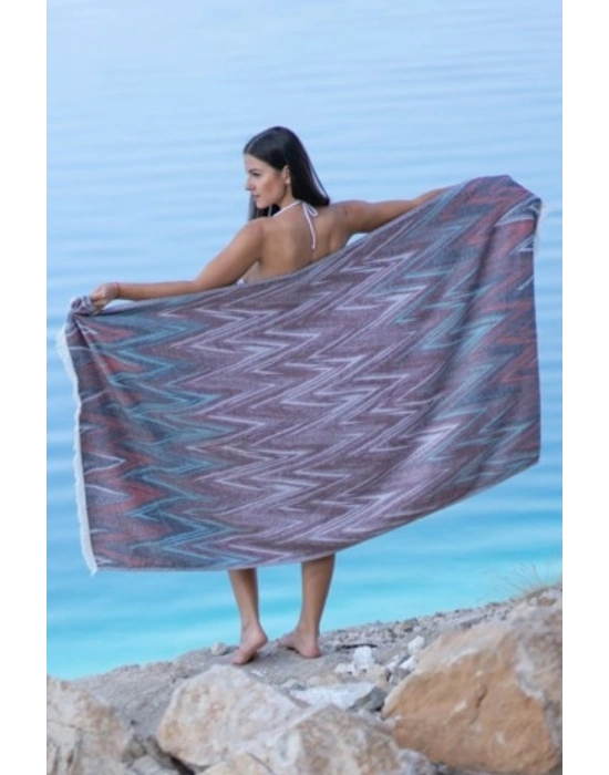 Konik Kırmızı Peshtemal