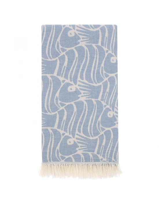 D. Balık Desenli Peshtemal