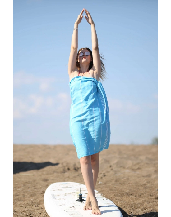 Didyma Turkuaz Peshtemal