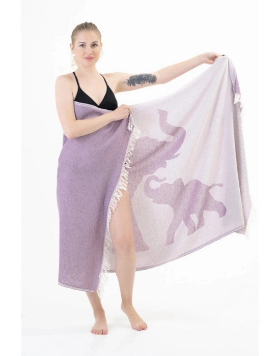Elephant Purple Peshtemal