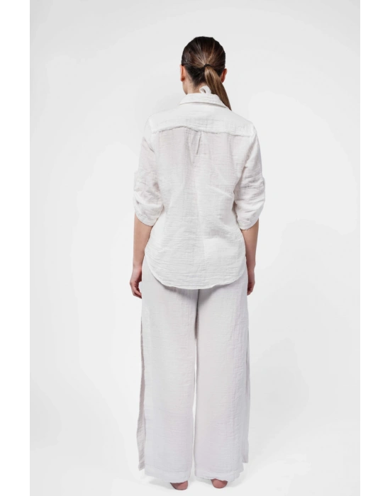 Elya Beyaz Gömlek