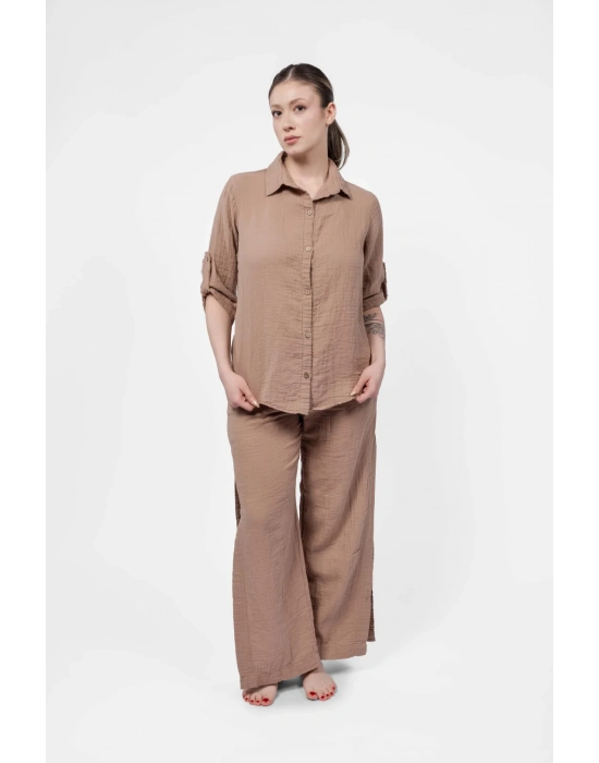 Elya Brown Shirt