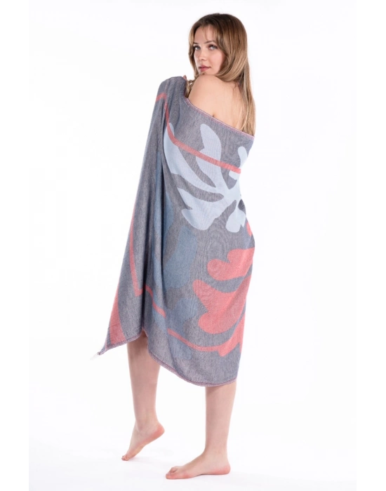 Erine Lacivert Peshtemal