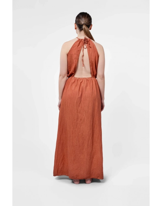 Flora Terra Linen Dress