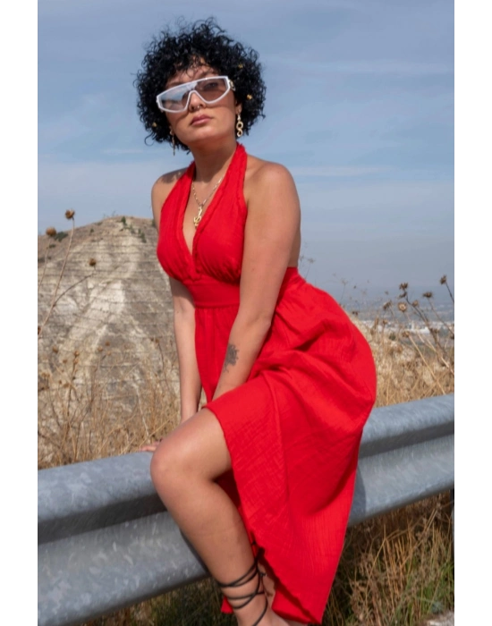 Hera Kırmızı Elbise