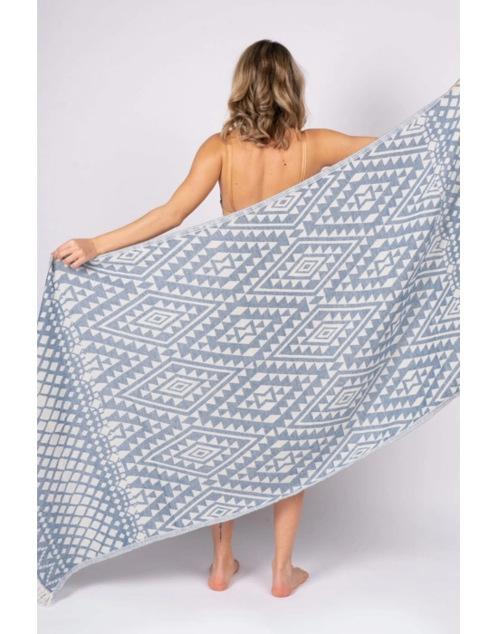 Hermes Blue Peshtemal