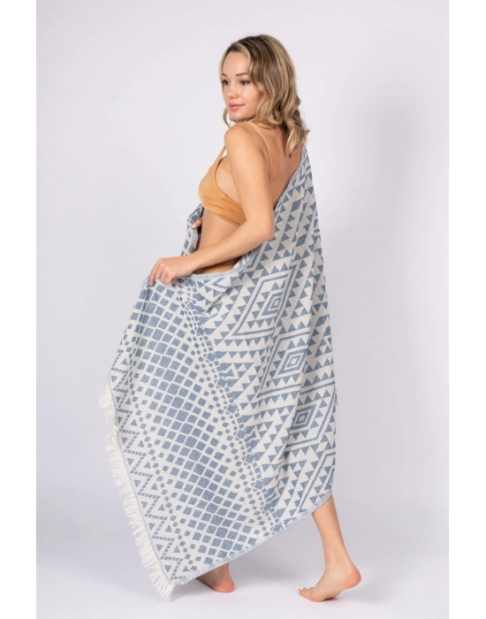 Hermes Blue Peshtemal