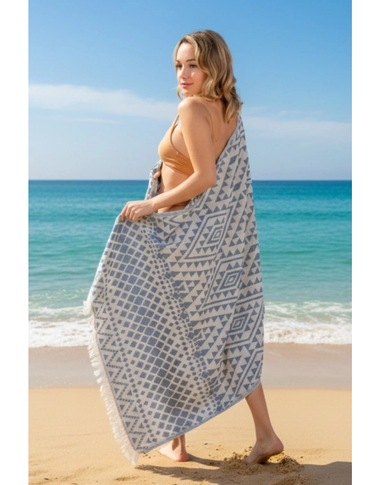 Hermes Blue Peshtemal