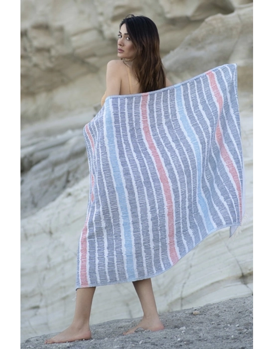 Hierapolis Blue Peshtemal