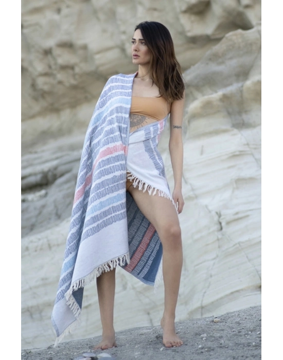 Hierapolis Blue Peshtemal