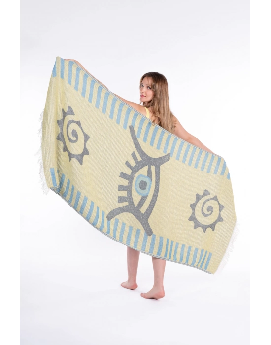 Iris Sarı Peshtemal