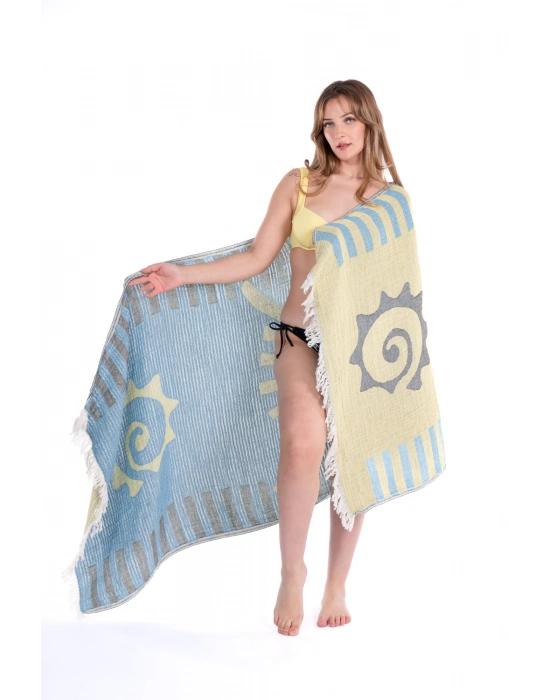 Iris Sarı Peshtemal