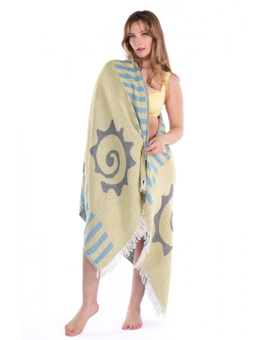 Iris Yellow Peshtemal