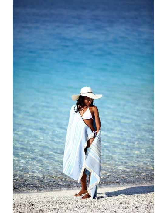 Jopas Navy Blue Peshtemal