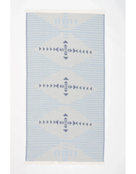 Knidos Blue Peshtemal
