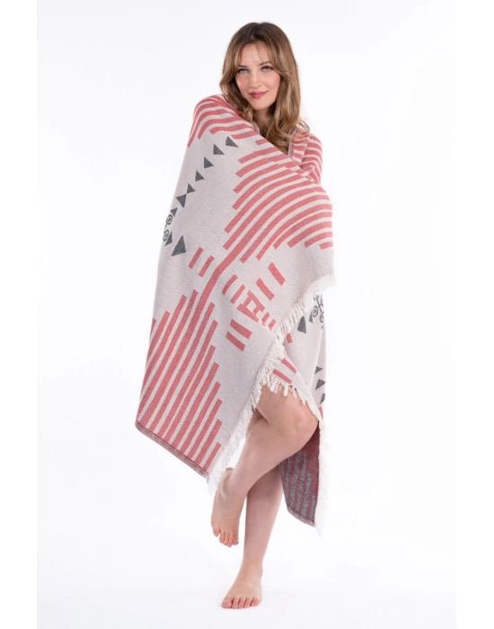 Knidos Red Peshtemal