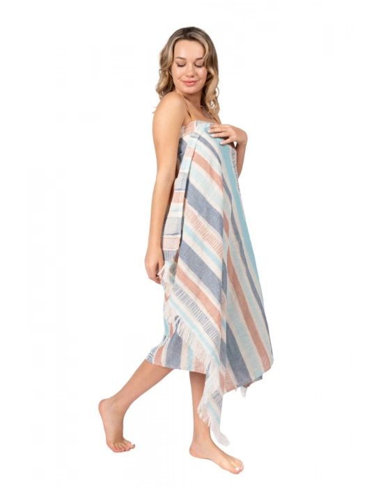 Larissa Blue Peshtemal