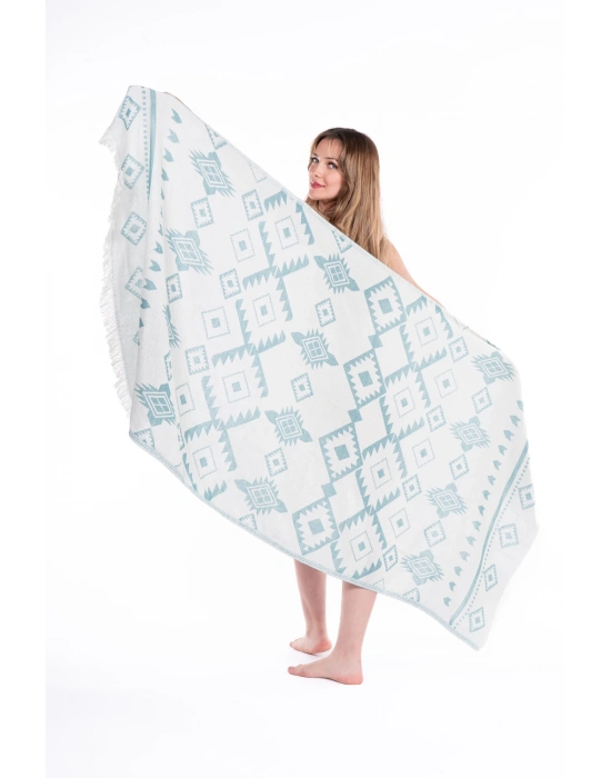 Lebedos Yeşil Peshtemal