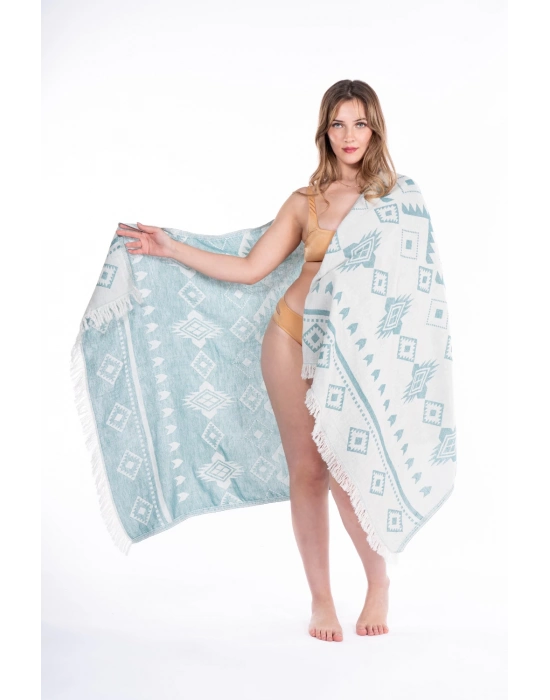 Lebedos Yeşil Peshtemal