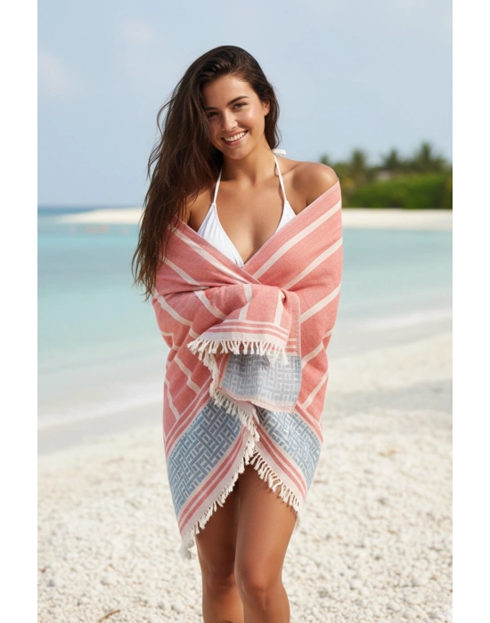 Letoon Red Peshtemal