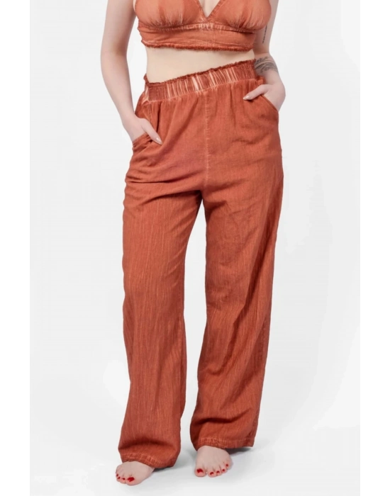 Lina Terra Linen Trouser
