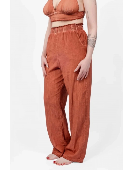 Lina Terra Linen Trouser