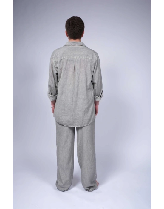 Ateiler Chaputs Keten  Yeşil Pantolon