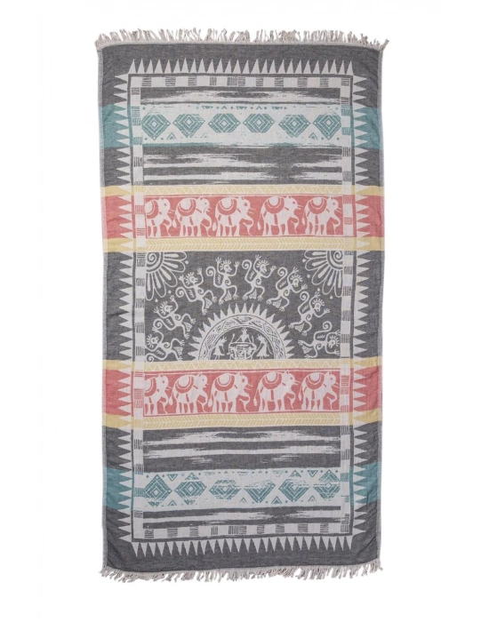 Melanella Black Peshtemal