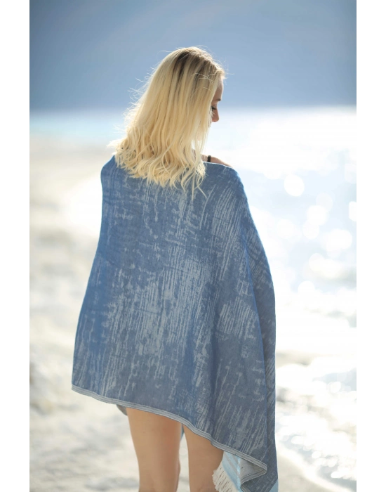 Melongena Navy Blue Peshtemal