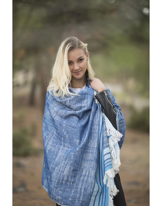 Melongena Navy Blue Peshtemal