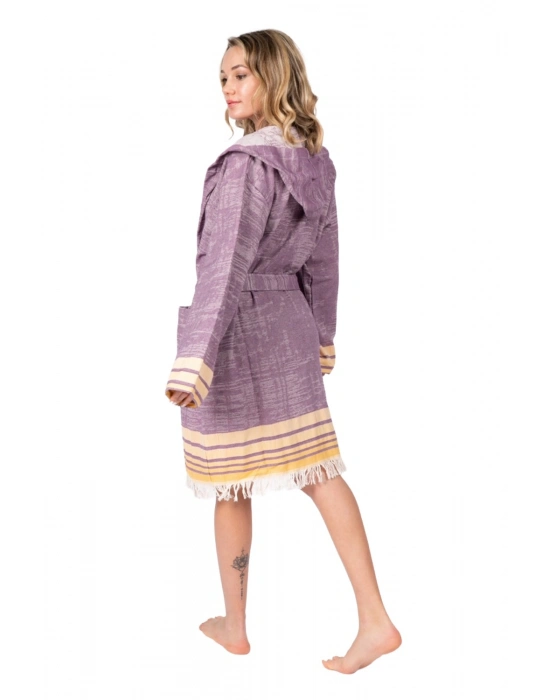 Melongena Purple Bathrobe