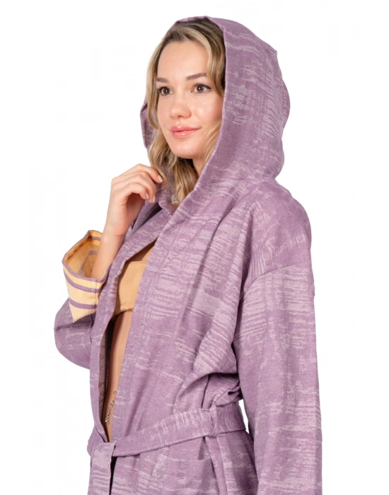 Melongena Purple Bathrobe