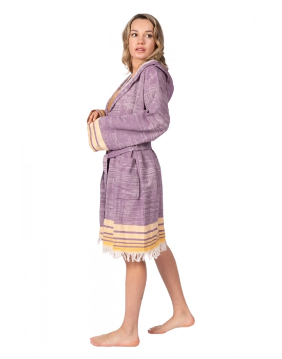 Melongena Purple Bathrobe