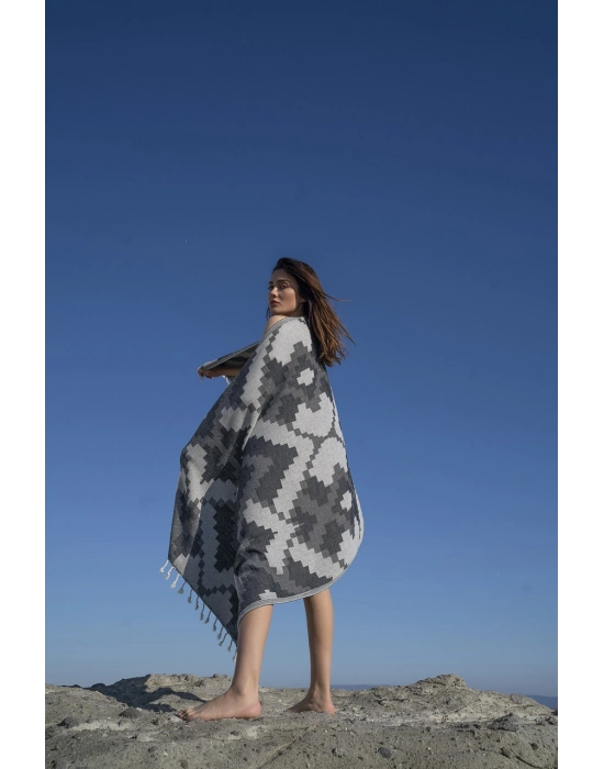 Minassos Black Peshtemal