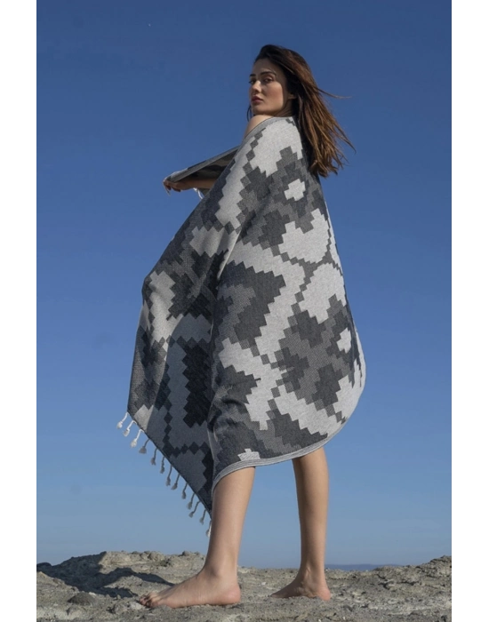 Minassos Black Peshtemal