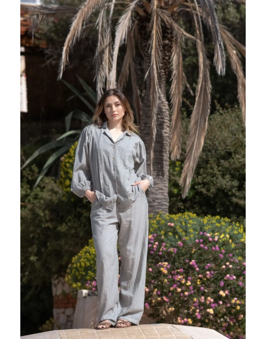 Mira Gömlek Gri