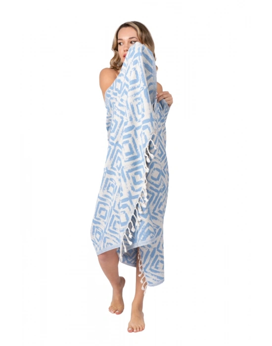 Misis Denim Blue Peshtemal