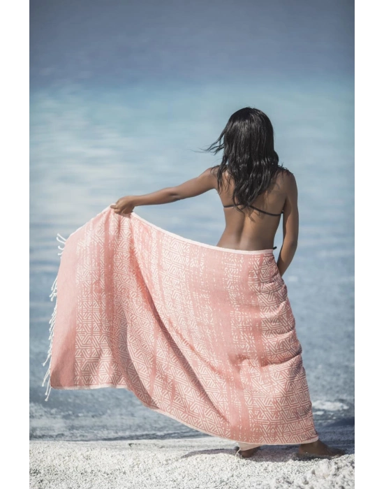 Natica Kırmızı Peshtemal