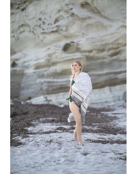 Nautilus Siyah Peshtemal (Sürdürülebilir Pamuk)