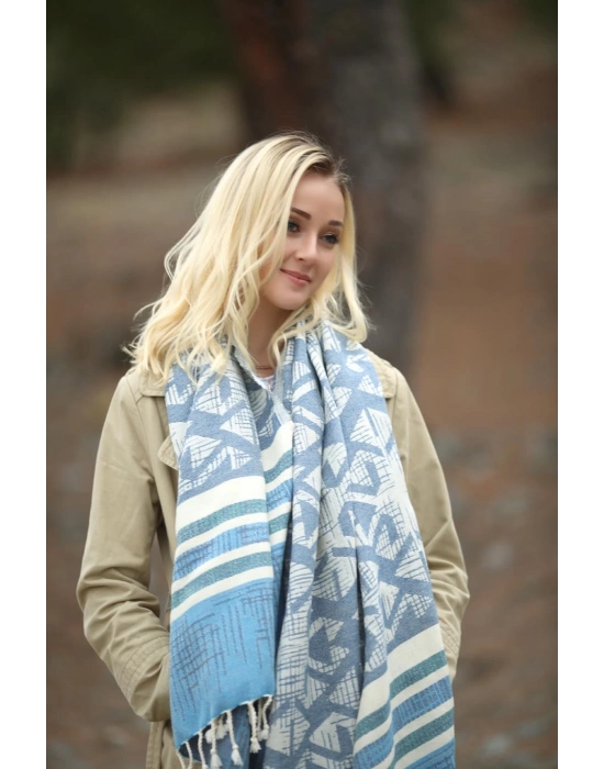 Nautilus Lacivert Peshtemal