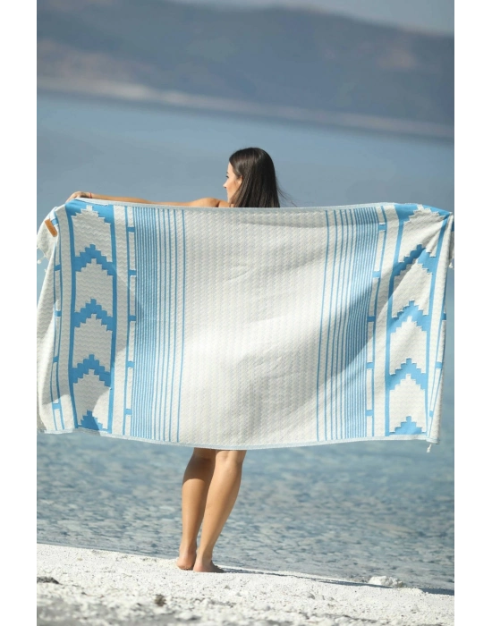 Nesta Turquoise Peshtemal