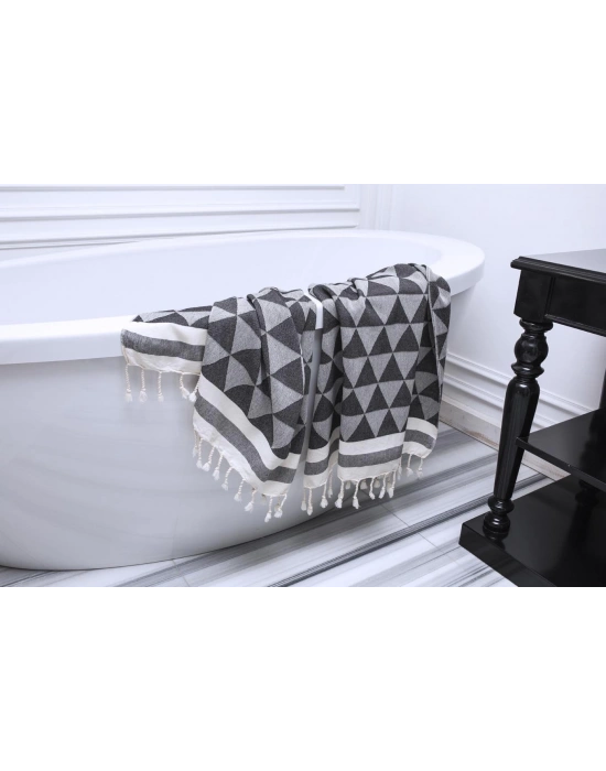 Niobe Siyah Peshtemal