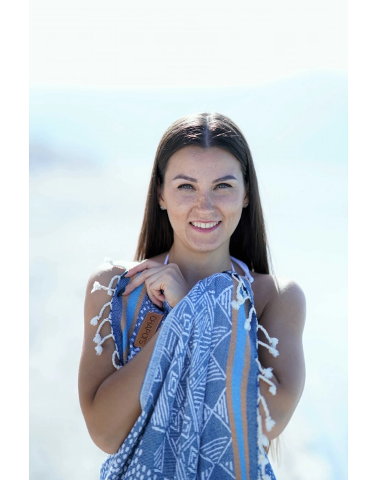 Oleria Lacivert Peshtemal