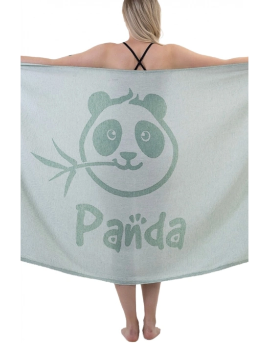 Panda Green Peshtemal
