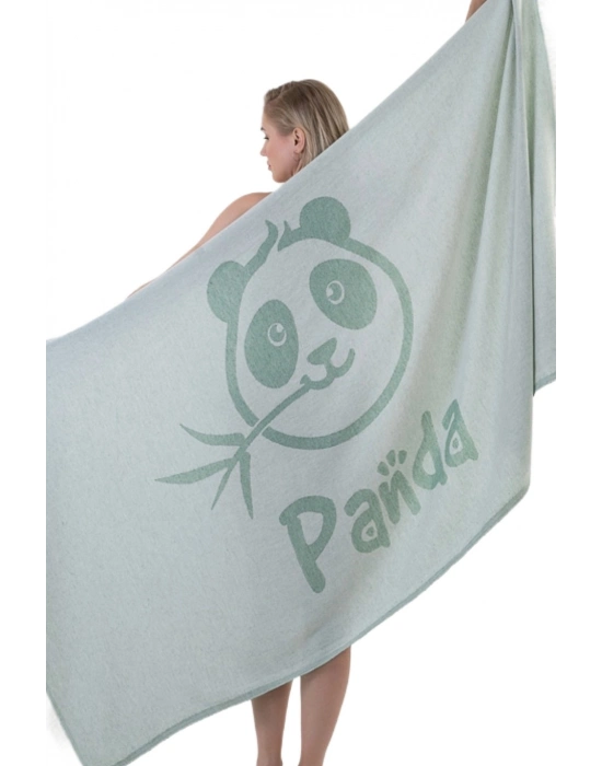 Panda Green Peshtemal