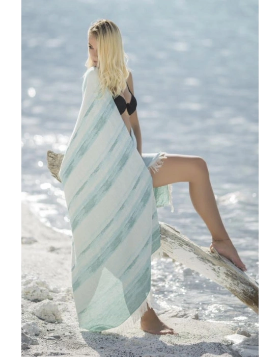 Paua Green Peshtemal