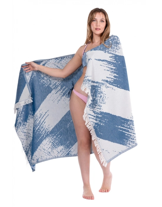 Perge Lacivert Peshtemal