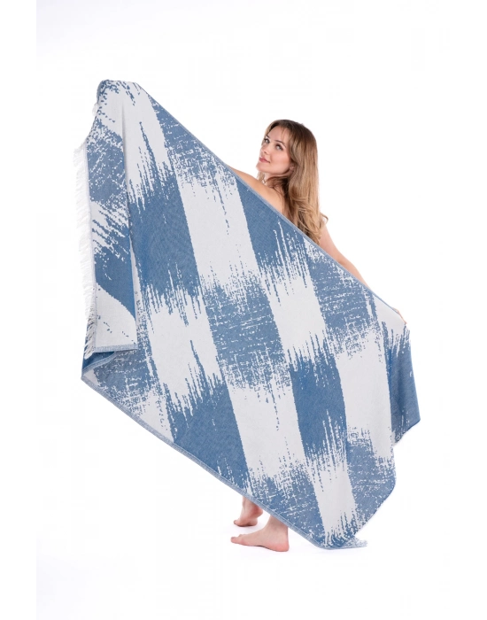 Perge Lacivert Peshtemal